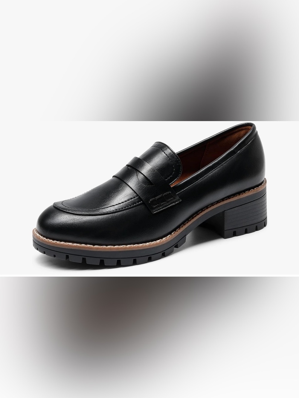 Dream Pairs Chunky Platform Penny Loafers – Size 7 – NIB - Picture 6 of 8